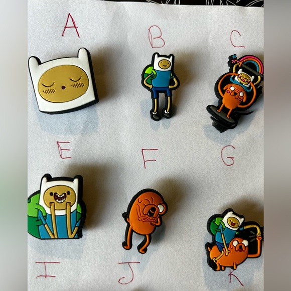 Adventure Time Croc Charms - Picture 3 of 6